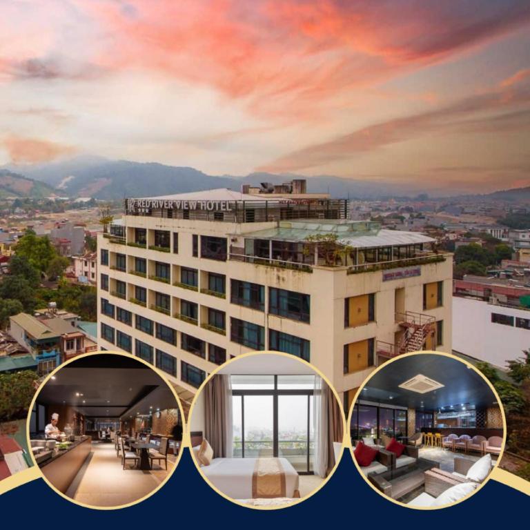 Red River View Hotel Lào Cai Exterior foto